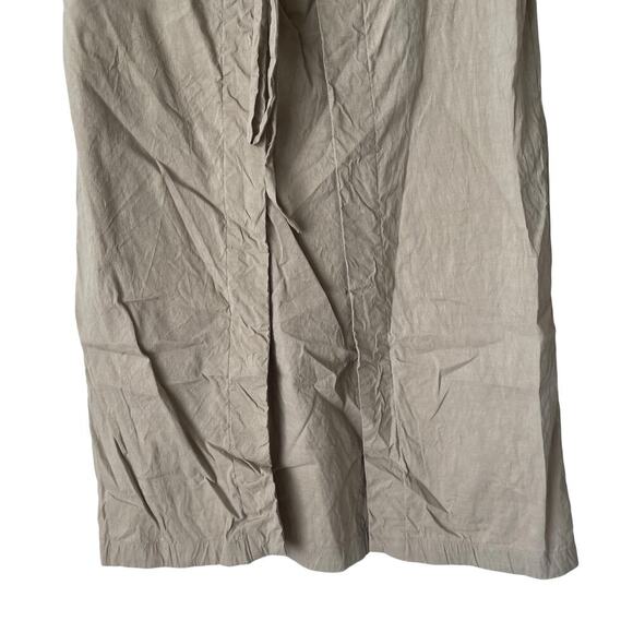 Theory Keshelle Back Lace Up Dress in Beige Size 6 - Picture 6 of 9